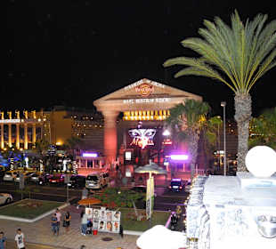 Hard Rock Cafe bei Nacht