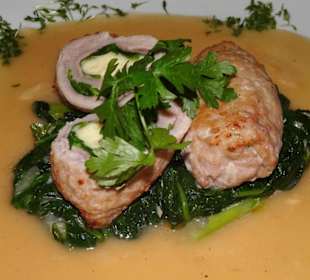 Involtini agli spinaci im Ristorante Rossini