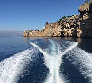 Ausflug Speedboot nach Lara