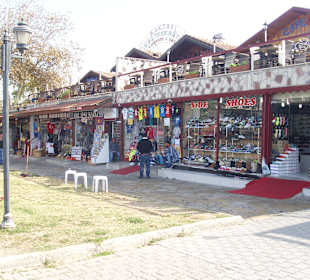 Teil des Basar in Side