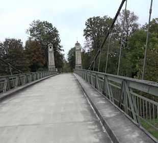 Hängebrücke über die Argen