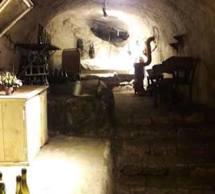 Ausstellung in den Katakomben