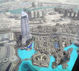Burj Khalifa Aussicht