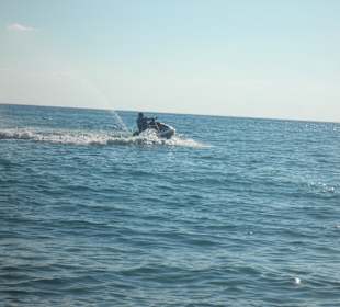 Jet-Ski am Strand