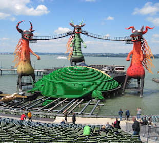 Bühnenbild Bregenzerfestspiele 2014