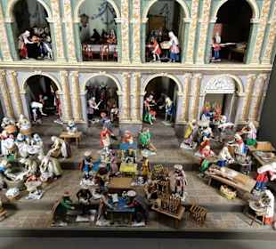 Details aus der Krippensammlung der Hofburg