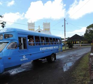 Bus vom Schiff, 35 Leute und mehr