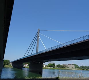 Eisenbahn-Schiffsbrücke Maxau