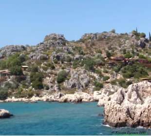 Küstenabschnitt bei Kaleköy