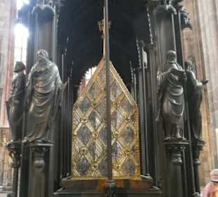 Das Sebaldusgrab in der Sebalduskirche in Nürnberg