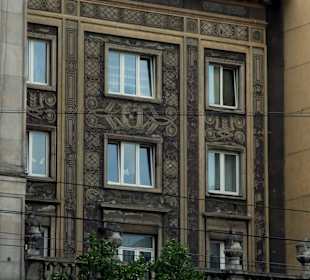 Kamienica przy ul. Marszałkowskiej - sgraffitto