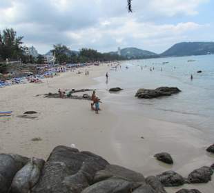 Nördliches Ende Patong Beach