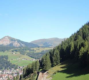 Der Aussichtsberg Ciampinoi über Wolkenstein