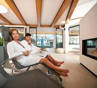 Ruheoase Kaminzauber in der Heiltherme