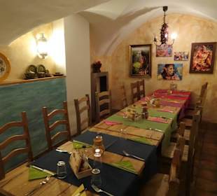 Im Gastraum des Mucho Gusto