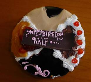 Ich hatte Geburtstag und das hatte Marlen gebacken