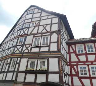 Bei einem Stadtrundgang durch Bad Orb