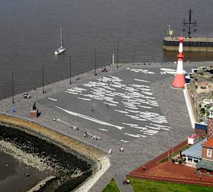 Blick von der Aussichtsplattform Sail City