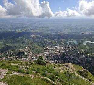 Skanderbeg Burg Ausblick
