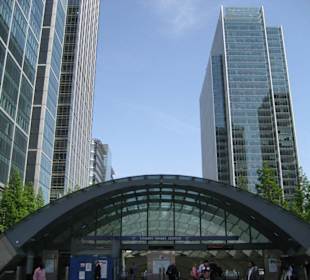 Canary-Wharf Station-Modernste Londons
