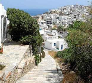 Ausblick auf Naxos-Stadt