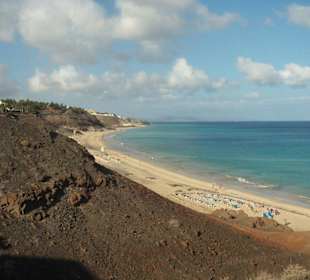 Ausblick vom Weg zum Strand
