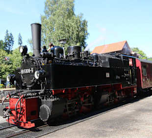 Historische Dampflokomotive