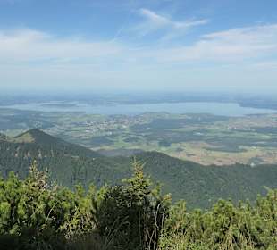 Ausblick vom Hochfelln