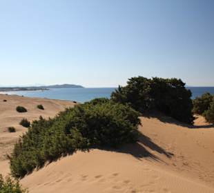 Dünen am Korission See