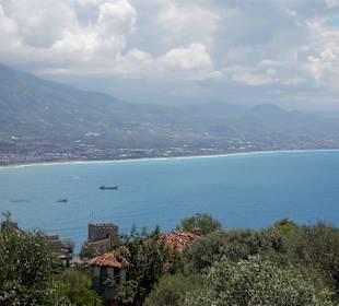 Вид с холма Аланийской крепости