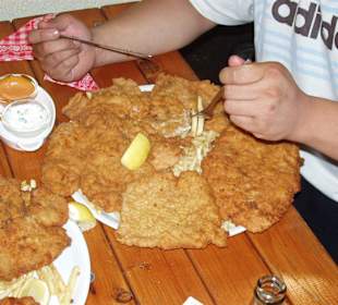 Riesen Wiener Schnitzel