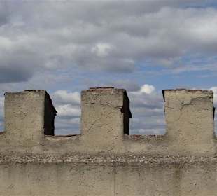 Blick auf die Zinnen