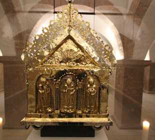 Schrein in der Krypta