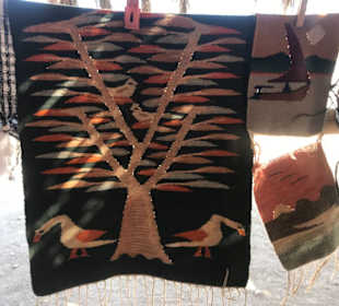 Teppich aus Kamelhaaren