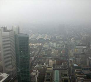 Blick auf den Bahnhof