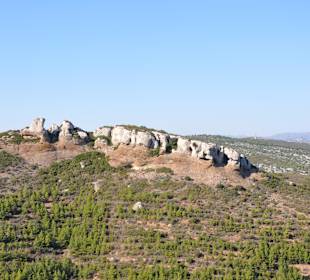 Felsformation der Montagne de la Canaille
