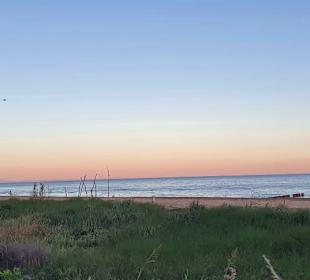 Zu den Abendstunden mit dem Rad unterwegs