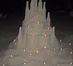 Kunstewerke aus Sand 