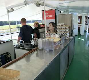 Versorgung auf dem Oberdeck