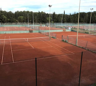Tennis courts
