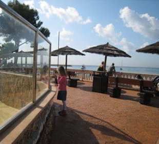 Marineland, direkt am Meer, im Ort Puerto Portals