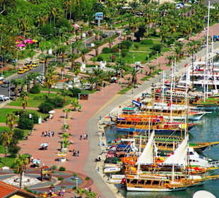 Der Hafen von Alanya