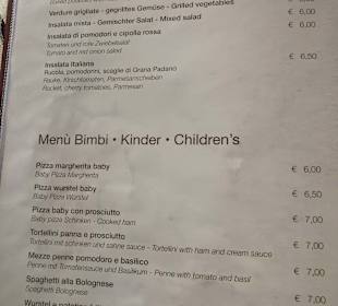 Speisekarte Stand: 06/2023