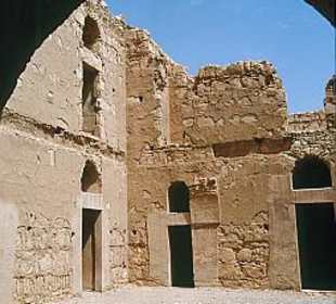 Innenhof von Qasr Kharana