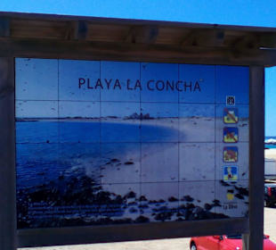 Strand La Concha in Cotillo