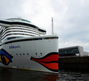 Die Aida kurz vor Auslauf