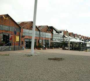 Umgebaute Lagerhäuser