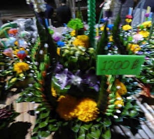 Die schönsten Krathongs wurden ausgezeichnet