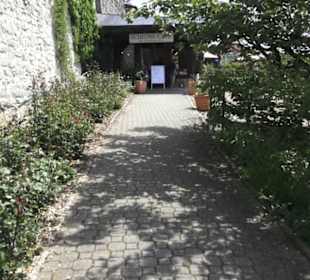 Schlosscafé im Rosengarten