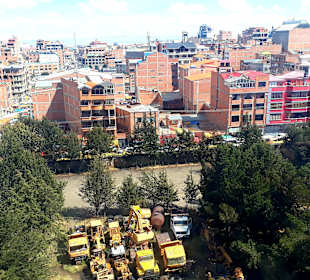 Ausblick Linea Plateada